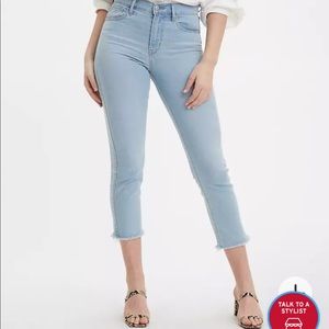 Levi’s 724 High Rise Crop Perfect Mistake 26